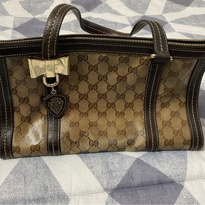 Preloved Gucci Coated Canvas